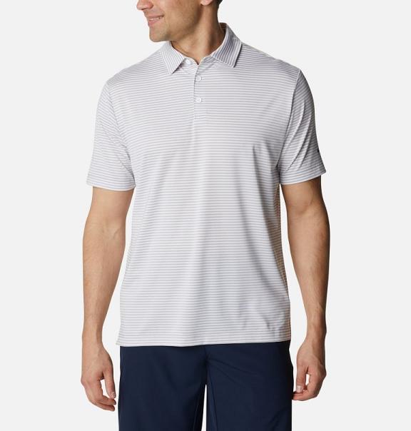 Columbia Omni-Wick Polo Grey For Men's NZ42796 New Zealand